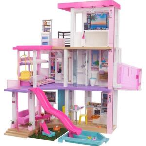 DESCRIPTION: (1) DREAMHOUSE DOLLHOUSE BRAND/MODEL: BARBIE/GRG93 INFORMATION: 75+ PIECES/WITH POOL/ELEVATOR/LIGHTS & SOUNDS RETAIL$: $259.99 SIZE: 42.9