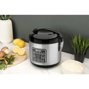 DESCRIPTION: (1) PROGRAMMABLE RICE & GRAIN COOKER BRAND/MODEL: AROMA/ARC-914SBD INFORMATION: CAPACITY: 8-CUPS OF RICE/STAINLESS STEEL RETAIL$: $49.00