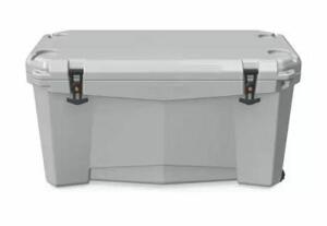 DESCRIPTION: (1) HIGH PERFORMANCE HARD CHEST COOLER BRAND/MODEL: OZARK TRAIL/2250WU99999A INFORMATION: GRAY/WHEELED/CAPACITY: 110QT RETAIL$: $247.00 S