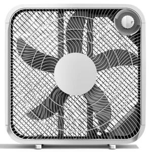 DESCRIPTION: (1) BOX FAN BRAND/MODEL: MAINSTAY/FB50-16HW INFORMATION: WHITE/3-SPEEDS RETAIL$: $23.69 SIZE: 20"FAN DIA X 20.67"L X 4.13"D X 21.06"H QTY