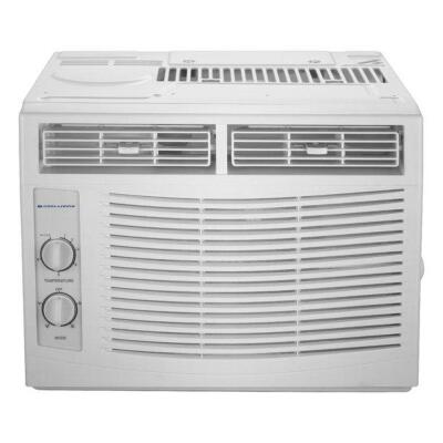 DESCRIPTION: (1) WINDOW AIR CONDITIONER BRAND/MODEL: COOL-LIVING/CLW-15C1A-G09AC INFORMATION: WHITE/5,000 BTU RETAIL$: $159.99 SIZE: 22"L X 18"W X 15"