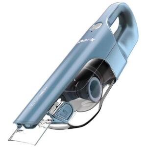 DESCRIPTION: (1) ULTRACYCLONE PRO HANDHELD VACUUM BRAND/MODEL: SHARK/CH900WM INFORMATION: BLUE/CORDLESS RETAIL$: $54.00 SIZE: 18.14"L X 3.88"W X 4.45"