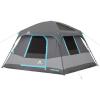 DESCRIPTION: (1) CABIN TENT BRAND/MODEL: OZARK TRAILS/WMT-100968D INFORMATION: 3-WINDOWS/DARK GRAY & LIGHT BLUE/MUST COME INTO INSPECT CONTENTS RETAIL