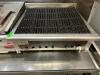 DESCRIPTION RANKIN-DELUXE 30" COUNTER TOP RADIANT CHAR BROILER. BRAND / MODEL: RANKIN-DELIX ADDITIONAL INFORMATION NATURAL GAS SIZE 30" LOCATION KITCH