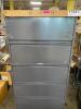 DESCRIPTION: (1) LATERAL FILE CABINET BRAND/MODEL: HIRSH/17641 INFORMATION: CHARCOAL/5-DRAWERS RETAIL$: $929.00 SIZE: 36"W X 18-5/8"D X 67-5/8"H QTY: - 2