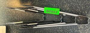 DESCRIPTION (4) STAINLESS TONGS THIS LOT IS: SOLD BY THE PIECE LOCATION SEATING QTY 4