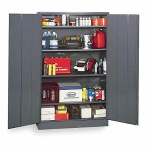 DESCRIPTION: (2) COMMERCIAL STORAGE CABINET BRAND/MODEL: EDSAL/1UFE8 INFORMATION: GRAY/SHELF CAPACITY: 175 LB RETAIL$: $480.73 EACH SIZE: 78"H X 48"W