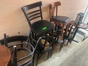 DESCRIPTION (7) ASSORTED WOODEN CHAIRS THIS LOT IS: ONE MONEY LOCATION KITCHEN QTY 1