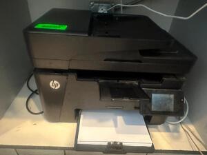 DESCRIPTION HP ALL IN ONE COPIER BRAND / MODEL: HP LOCATION SEATING QTY 1