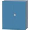 DESCRIPTION: (1) DOUBLE HINGED DOOR STORAGE CABINETBRAND/MODEL: LISTAINFORMATION: BLUE, 2 DOORSIZE: 47" W X 29-1/2" D 41 1/4" HRETAIL$: $1685.55 EAQTY: 1