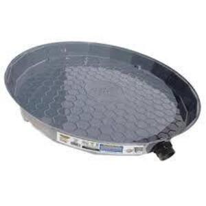 DESCRIPTION: (3) WATER HEATER DRAIN PAN BRAND/MODEL: TOUGH PANS INFORMATION: GRAY SIZE: 24" RETAIL$: $37.87 EA QTY: 3