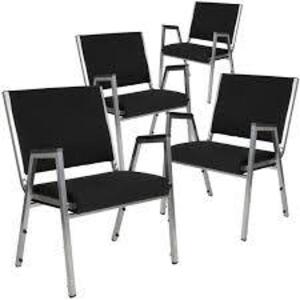 DESCRIPTION: (1) PADDED SIDE CHAIR BRAND/MODEL: CARNEGY AVENUE INFORMATION: GRAY, CLOTH RETAIL$: $157.42 EA QTY: 1