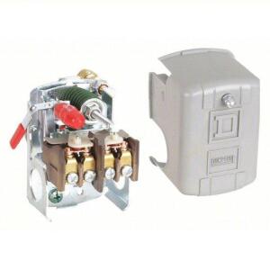 DESCRIPTION: (2) PRESSURE SWITCH BRAND/MODEL: SQUARE D #3AY94 INFORMATION: 1/4 IN FNPS/(1) PORT, 80/100 PSI, 20 PSI, 20 TO 100 PSI, DPST, AUTO/OFF, 1