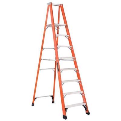 DESCRIPTION: (1) FIBERGLASS PLATFORM LADDER BRAND/MODEL: LOUISVILLES/FP1408HD INFORMATION: LOAD CAPACITY: 375 LBS/SLIP-RESISTANT PLATFORM RETAIL$: $32