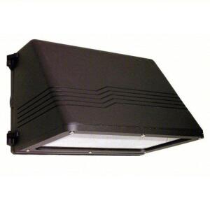 DESCRIPTION: (1) WALL PACK LIGHT FIXTURE BRAND/MODEL: LUMAPRO #4GWG7 INFORMATION: 4100K, 8,100 LM, 100 W FIXTURE WATT, 120 TO 277V AC, TYPE IV, 100W H