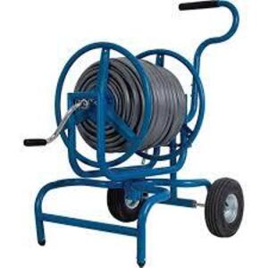 DESCRIPTION: (1) SWIVEL HOSE REEL BRAND/MODEL: JACKSON INFORMATION: BLUE SIZE: 400' RETAIL$: $348.10 EA QTY: 1