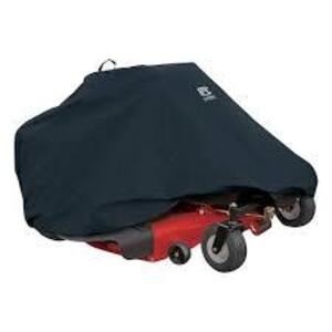 DESCRIPTION: (1) ZERO TURN MOWER COVER BRAND/MODEL: POWERCARE #1006-966-185 INFORMATION: BLACK SIZE: 42X75X57X33 RETAIL$: $54.98 EA QTY: 1