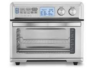 DESCRIPTION: (1) AIRFRYER TOASTER OVEN BRAND/MODEL: CUISINART INFORMATION: STAINLESS SIZE: EXTRA LARGE RETAIL$: $225.00 EA QTY: 1