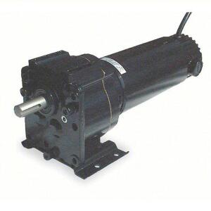 DESCRIPTION: (1) GEARMOTOR BRAND/MODEL: DAYTON #2H573 INFORMATION: BLACK, PARALLEL, 90V DC, TENV, 165 RPM, 90 IN-LB MAX TORQUE, 1/4 HP INPUT HORSEPOWE