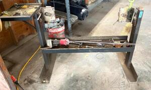 55" X 32" STEEL TOOL/EQUIPMENT STAND (SEE ADDITIONAL PHOTOS)