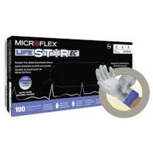 DESCRIPTION: (10) BOXES OF (100) POWDER-FREE NITRILE EXTENDED GLOVES BRAND/MODEL: MICROFLEX #LSE-104-L INFORMATION: WHITE SIZE: MEDIUM RETAIL$: $35.99