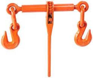 DESCRIPTION: (2) RATCHET LOAD BINDER BRAND/MODEL: #16003 INFORMATION: ORANGE SIZE: 5/16-3/8X1/2 RETAIL$: $124.00 EA QTY: 2