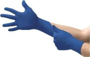 DESCRIPTION: (10) BOXES OF (50) PAIRS OF RUBBER GLOVES BRAND/MODEL: MICROFLEX #N872 INFORMATION: BLUE SIZE: LARGE RETAIL$: $38.00 EA QTY: 10