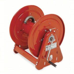 DESCRIPTION: (1) HAND CRANK HOSE REEL BRAND/MODEL: REELCRAFT #4Z934 SIZE: 200 ft (1/2 in I.D.), 17 3/4 in L x 25 3/4 in W x 20 1/4 in H, TFE/P RETAIL$