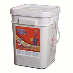 DESCRIPTION: (1) ACID NEUTRALIZING ABSORBENT BRAND/MODEL: SPILL HERO #61KL19 SIZE: 12 LB RETAIL$: $50.00 EA QTY: 1