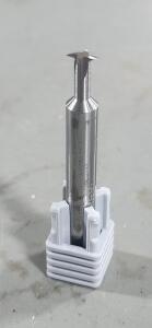 DESCRIPTION: (1) SOLID CARBIDE DOUBLE ANGEL MILLING CUTTER BRAND/MODEL: HARVEY TOOL 66116 SIZE: 30 DEG 1/4" CUT DIA 0.033" WIDTH 1/4" SD RETAIL$: $67.