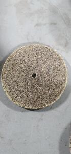 DESCRIPTION: (11) A/O UNITIZZED WHEELS BRAND/MODEL: STANDARD ABRASIVES 891135 SIZE: 3" DIA 1/4" THICK 1/4" HOLE RETAIL$: $168.96 QTY: 11