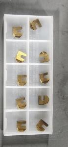 DESCRIPTION: (10) CARBIDE DEBURRING INSERTS BRAND/MODEL: E-Z BURR C7B-R RETAIL$: $101.23 QTY: 10