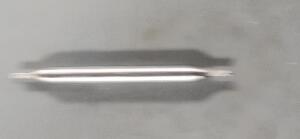 DESCRIPTION: (1) DOUBLE END SQ END MILL BRAND/MODEL: VC 01781046 SIZE: 1/16" DIA 3/16" LOC QTY: 1