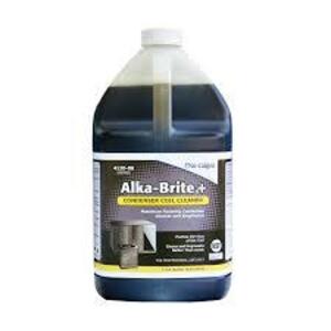 DESCRIPTION: (2) CONDENSER COIL CLEANER BRAND/MODEL: NU-CALGON ALKA-BRITE #4120-08 SIZE: 1 GALLON RETAIL$: $25.00 EA QTY: 2