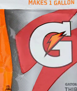 DESCRIPTION: (1) CASE OF (14) PACKS OF CONCENTRATE SPORTS DRINK POWDER BRAND/MODEL: GATORADE INFORMATION: FRUIT PUNCH SIZE: MAKES 1 GALLON RETAIL$: $1