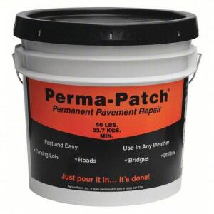 DESCRIPTION: (1) PAVEMENT REPAIR BRAND/MODEL: PERMA-PATCH #55EK39 SIZE: 50 LB RETAIL$: $47.09 EA QTY: 1