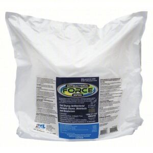 DESCRIPTION: (1) CASE OF (4) BAGS OF (900) ANTIBACTERIAL FORCE WIPES BRAND/MODEL: 2XL #60JT97 RETAIL$: $283.07 EA QTY: 1