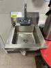 EMPURA 12" STAINLESS WALL SINK