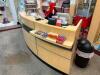 9 FT. ROUNDED RETAIL COUNTER - 2