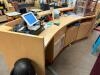 9 FT. ROUNDED RETAIL COUNTER - 4