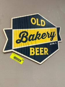 OLD BAKERY BEER SIGN