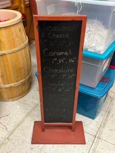 CHALK BOARD SIGN