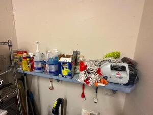 ASSORTED CLEANING SUPPLIES