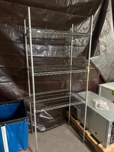 36" X 18" FOUR TIER WIRE SHELF