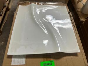 (2) CASES OF 14" X 14" CHINA PLATTERS