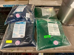 (4) BAGS OF DISH DETERGENT / CLEANER