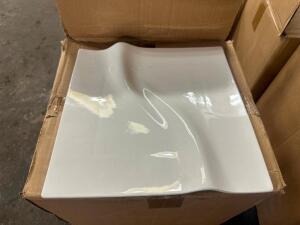 (1) CASES OF 10" X 10" CHINA PLATES