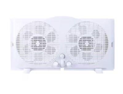 9 in. Twin Window Fan