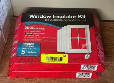 (2) - WINDOW INSULATOR KITS