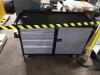 DESCRIPTION: (1) DELUXE WORKBENCHBRAND/MODEL: VALLEYCRAFTINFORMATION: STEELSIZE: APPROX 21" X 48" X 35 1/2"RETAIL$: $1500.00 EAQTY: 1 - 4